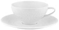 Vista Alegre Utopia Tea Cup and Saucer, Set of 2