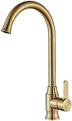 Toque de batidora de lavabo y grifo de cocina de acero inoxidable 5