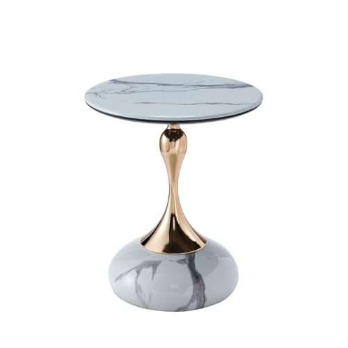 Table d'appoint en métal moderne chic pour petits espaces - 2