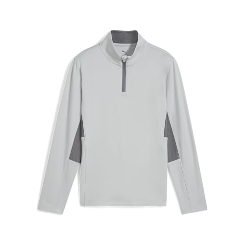 PUMA Golf Boys Pure 2.0 1/4 Zip, Slate Sky, XS