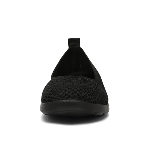 RELyt Women's Low Top Sneakers Women's Fashion Walking Sneakers - Lightweight Casual Knitted Slip Resistant Sneakers-Women's Pumps3