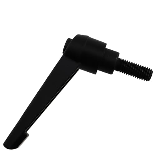 Image of 2PCS Black Adjustable Tightening Handle Screws 7 Type Hand Screw Positioning Locking Wrench Lever Knob Thread Ratchet Stud Locking Used in Lathe Woodworking Machinery Packaging Machinery