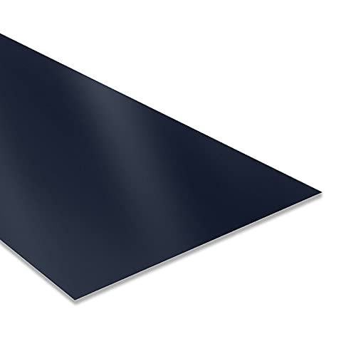 Tôle Plane 2000x1000 mm Acier 0.50 mm Mat Texturé | Anthracite mat