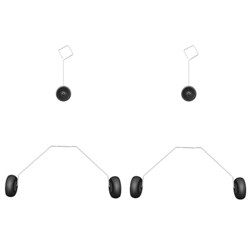 HAWK'S WORK Spare Parts for 3 Channel RC Plane Z Series Z61 & Z62 (2 Sets of Landing Gears)