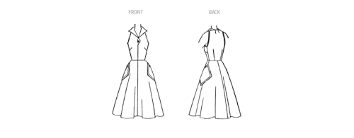 SIMPLICITY Sewing Pattern SS9913H5 Misses' Dress H5 (6-8-10-12-14), Multicoloured - Image 2