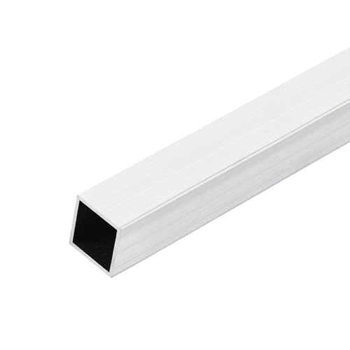 DMiotech (30mm x 30mm x 2mm) Tubo Cuadrado de Aluminio 6063 de 300mm de Longitud para Construcción de Marcos de Maquinaria y Proyectos de Bricolaje