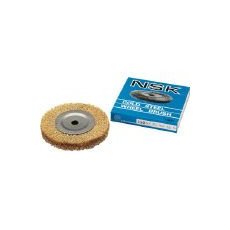 NSK Steel Wire Gold Wheel Brush W-6