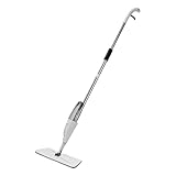 Trapeador De Piso, Diseño De Fácil Maniobra, 125x39x13cm, Herramienta De Limpieza Con Cabezal Giratorio 360, Trapeador En Aerosol Para Pisos De Madera, Eliminación Eficiente De La Suciedad, Para El Ho