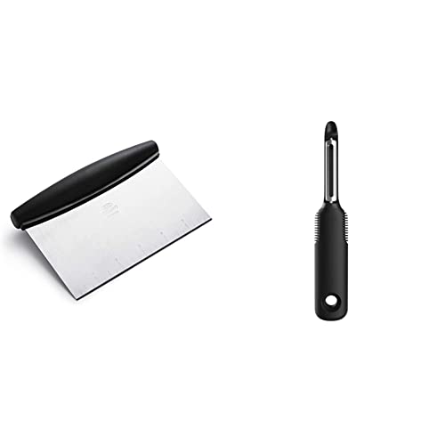 Oxo Good Grips Stainless Steel Scraper & Chopper & Good Grips Swivel Peeler #TOP14