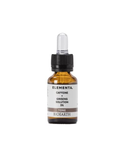 Bioearth Elementa Tone Solution Caféine + Ginseng 3% 15 ml Cover
