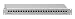 Produktbild Rutenbeck PP-Cat.6A iso-24/1 Netzwerk Patchpanel 24 Port 483mm (19) CAT 6a 1HE