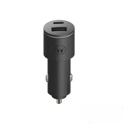 Chargeur de véhicule Motorola SJV102 EU avec ports USB A et USB C chargeur avec charge rapide de comprend un câble - vue 5