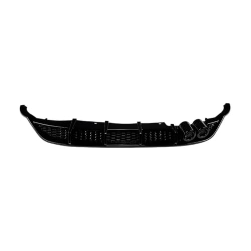 Difusor parachoques trasero con 4 aletas aerodinámicas y protección ABS para VW Polo MK6