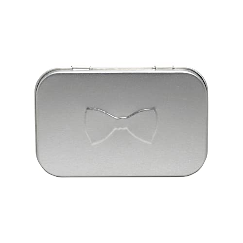 Pinch Provisions Minimergency Kit For Grooms - Silver Bowtie Tin