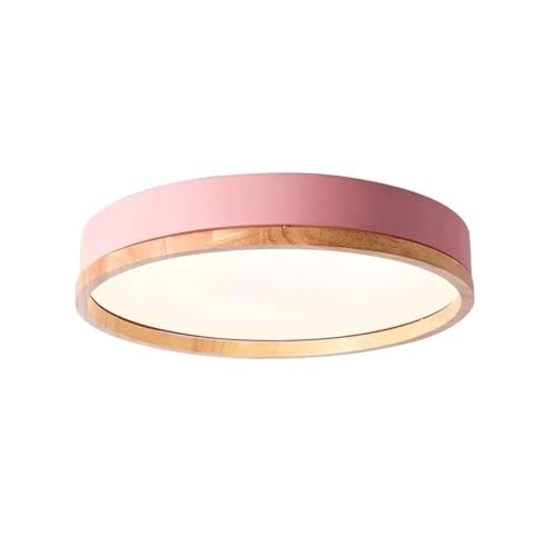 Plafonnier LED bois scandinave pour illuminer chaleureusement votre couloir
