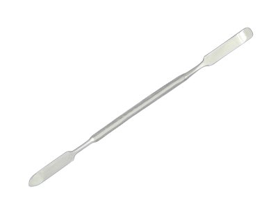 Preisvergleich Produktbild Gebogener Profi Gelspatel Doppel-Spatel, Salbenspatel, Doppelinstrument