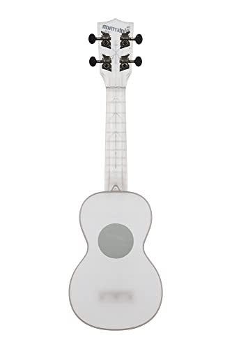 Kala KA-WMT-CL-S – Waterman, ukulélé soprano – Frosted Glass Transparent - Les Beatles, Paul McCartney, John Lennon, RIngo Starr, George Harrison Kala KA-WMT-CL-S - Waterman, ukulélé soprano - Frosted Glass Transparent – Image 4