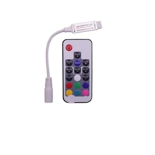 Variateur RGB pour bande LED 12V 24V avec télécommande 24 touches