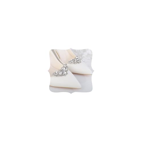 Boucles de chaussures de mariage amovibles pour transformer des talons simples en souliers de fête