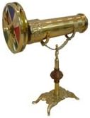 Poker Weight Large Premium Metal Kaleidoscope with Stand