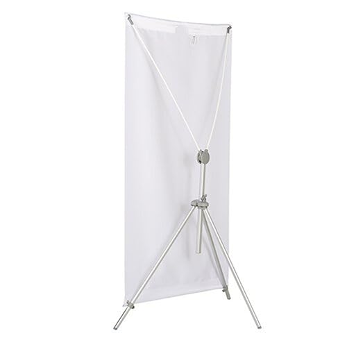 Christian Brands Adjustable Church Banner Stand – Aluminum Plastic Fits 23" to 36" Wide × 60" to 72" High