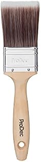 ProDec 6 piece Premier Trade Synthetic Paint Brush Set for a Smooth Finish Painting with Emulsion, Gloss, Satin Paints on Walls, Ceilings, Wood, Metal, 2x 1.5, 3x 2, 1x 3 inch Brushes