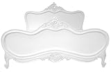Casa Padrino Lit baroque Maison Paris Blanc 180 x 200 cm Collection