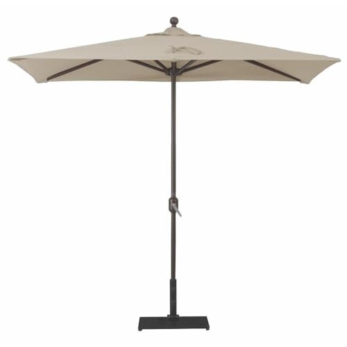 Galtech International 772AB59 Half Wall - 3.5 Foot X 7 Foot Rectangle Aluminum Umbrella cover