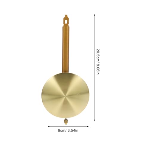 Pendulum Clock Parts Metal Replacement for Wall and Regulator Clocks 1.5 Inch Long Clock Pendulum Accessory for Home and Office Repair - Image 4