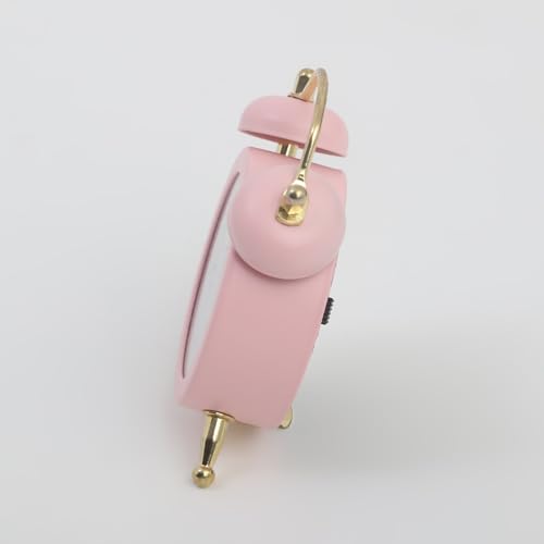 Image of Home Centre Plastic Casablanca Analog Table Clock - 5x8cm,Pink
