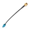 SYUTN GPS Antenne Adapter Fakra Blau Stecker auf SMA Stecker, RG174 Kabel 15cm für Auto DVR GPS Modul Tracking Antenne…