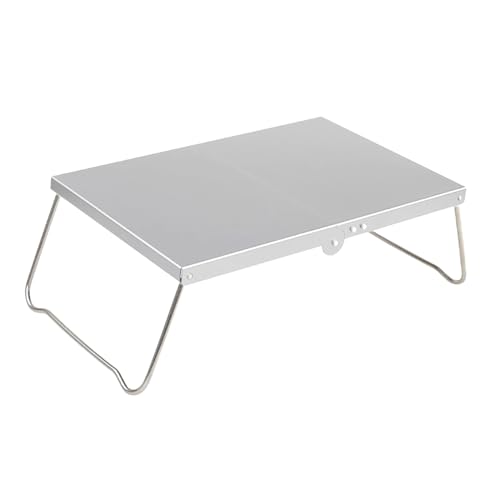 Table de camping pliante extérieure carrée et transportable