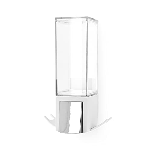 Compactor – Distributeur de Savon Mural 500ml – Coloris Blanc et Chrome