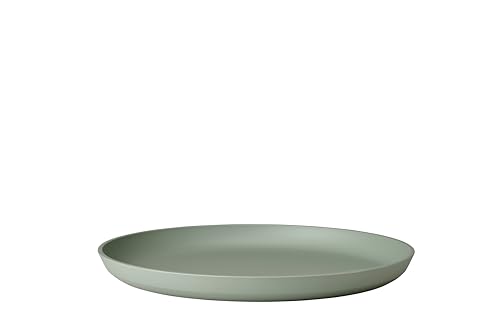 Mepal - Breakfast plate Silueta - Dishwasher & microwave resistant - Plastic plates - Dinner plates - Tableware - 23 cm - Nordic sage - Image 2