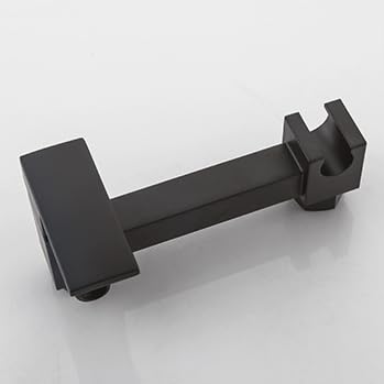 Pulverizador De Bidé Para Inodoro Kit Ducha Higienica Grifo Bidet Para Wc Monomando Agua Fría Y Caliente negro cuadrado