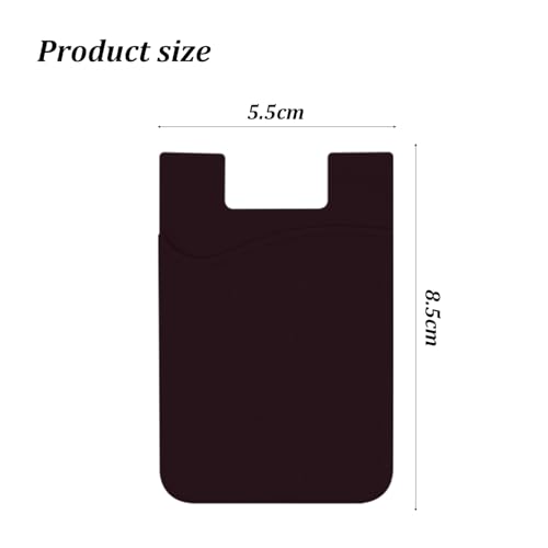 FuzlPnag 3 Pack Kartenhalter Hülle für Smartphone, Cell Phone Card Wallet, Handy Kartenhalter zum aufkleben, Handy Kartenetui für Kreditkarten & Bargeld