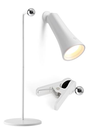 Aplique de pared recargable de rotación 360 grados con luz magnética desmontable
