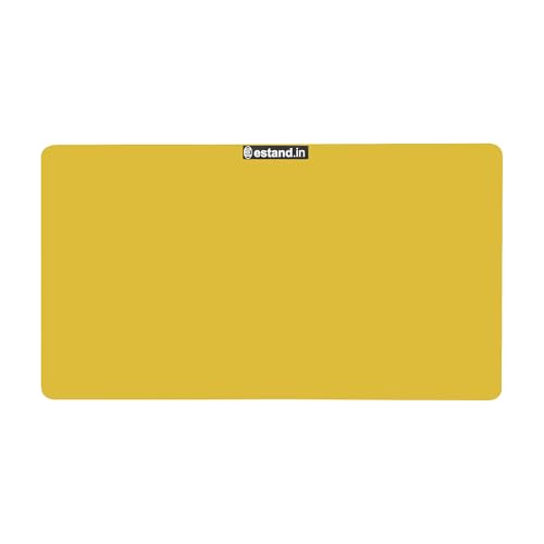Image of Lap Board for Study | Home | Dining | Office | Laptop | Computer Desk | Reading & Writing | Multi-Purpose | Made in India | (Yellow, LB 16 inchX24 inch Yellow)