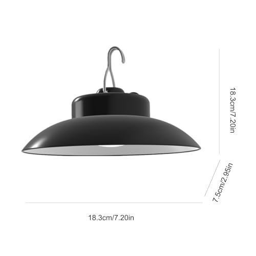 pendant lamp - Seamless Brightness, Solar Wall Lights, Security Lamp Pendant Light | Dimmable Lighting Solar Powered, Outdoor Work Lights, Adjustable Brightness,for Indoor & Outdoor Use – Image 6