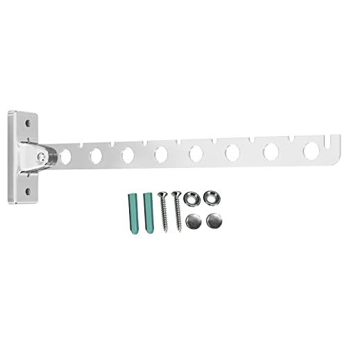 INTIRILIFE 2x Perchero de barra plegable