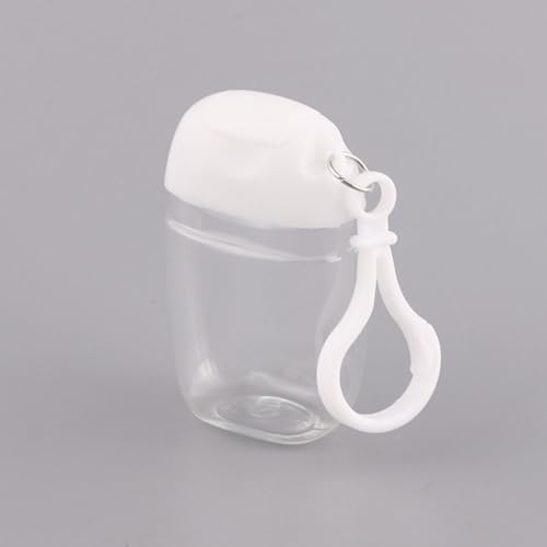 36 Pcs Flip Cap Bottle with Hook Refillable Travel Bottles Multi-function Empty Bottles Empty Hand Bottles Practical Small Bottles Leakproof Travel Bottles Keychain Hand Dispenser2