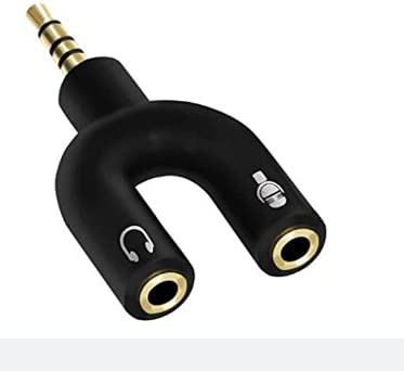 ivith 3.5mm Audio Jack to Headphone Microphone Splitter Converter Adaptor (Specially Design for Mobile Tablet and Laptop(Only 1 Input for Audio) Only) Electronic Components Electronic Hobby Kit-image-22