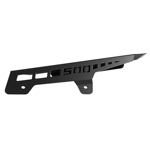 ZIEGER Kettenschutz kompatibel mit Kawasaki KLE500 Logo schwarz