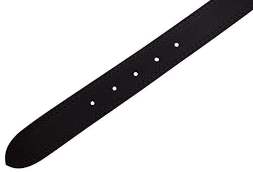 Men's Genuine Buff Leather Casual & Dress Belt Heavy Duty Belts for Men Also for Big & Tall4