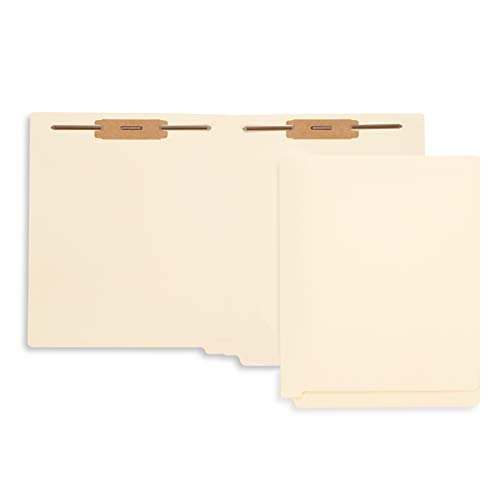 Blue Summit Supplies FBA_BSS-92588-303 50 End Tab Fastener File Folders - Reinforced Straight Cut Tab - Designed To Organize Standard Medical Files And Office Documents thumb #3