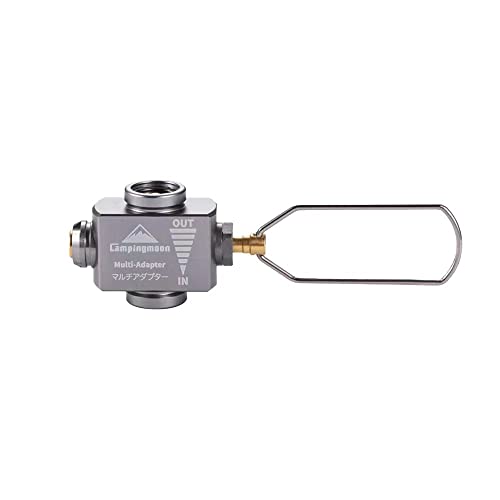 Campingmoon Z15 Propane To Butane Adapter, Portable Outdoor Gas Tank Adapter