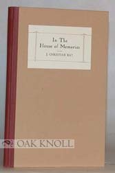 Hardcover In the house of memories (table talk) Book