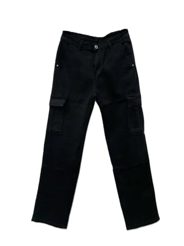 JOPHY & CO. Pantaloni Cargo Donna a Vita Alta con