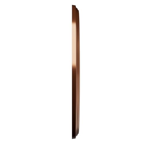 Image of 16 inchOD x 3 1 /2 inchID x 1 inchP Berkshire Thermoformed PVC Ceiling Medallion (Fits Canopies up to 7 inch), Bright Coat Dark Bronze