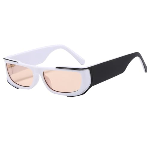 Lunettes de soleil carrées à petite monture MUTYNE pour un look punk et hip-hop